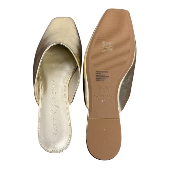 Katy Perry The Evie Mule‎ Champagne Gold 9.5 NIB - Picture 7 of 11